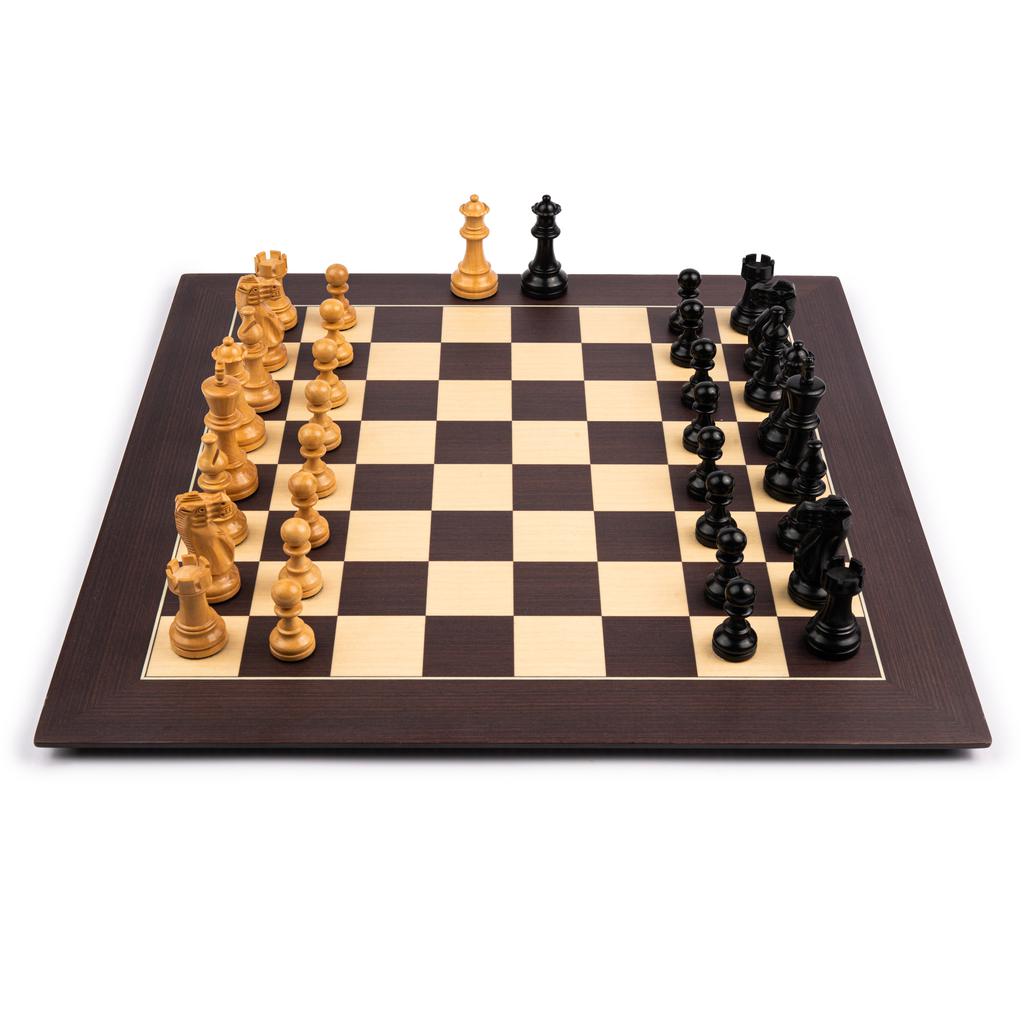 Sjakksett | Wenge Barcelona Deluxe | 50x50 cm-Sjakk-Ferrer-Kvalitetstid AS