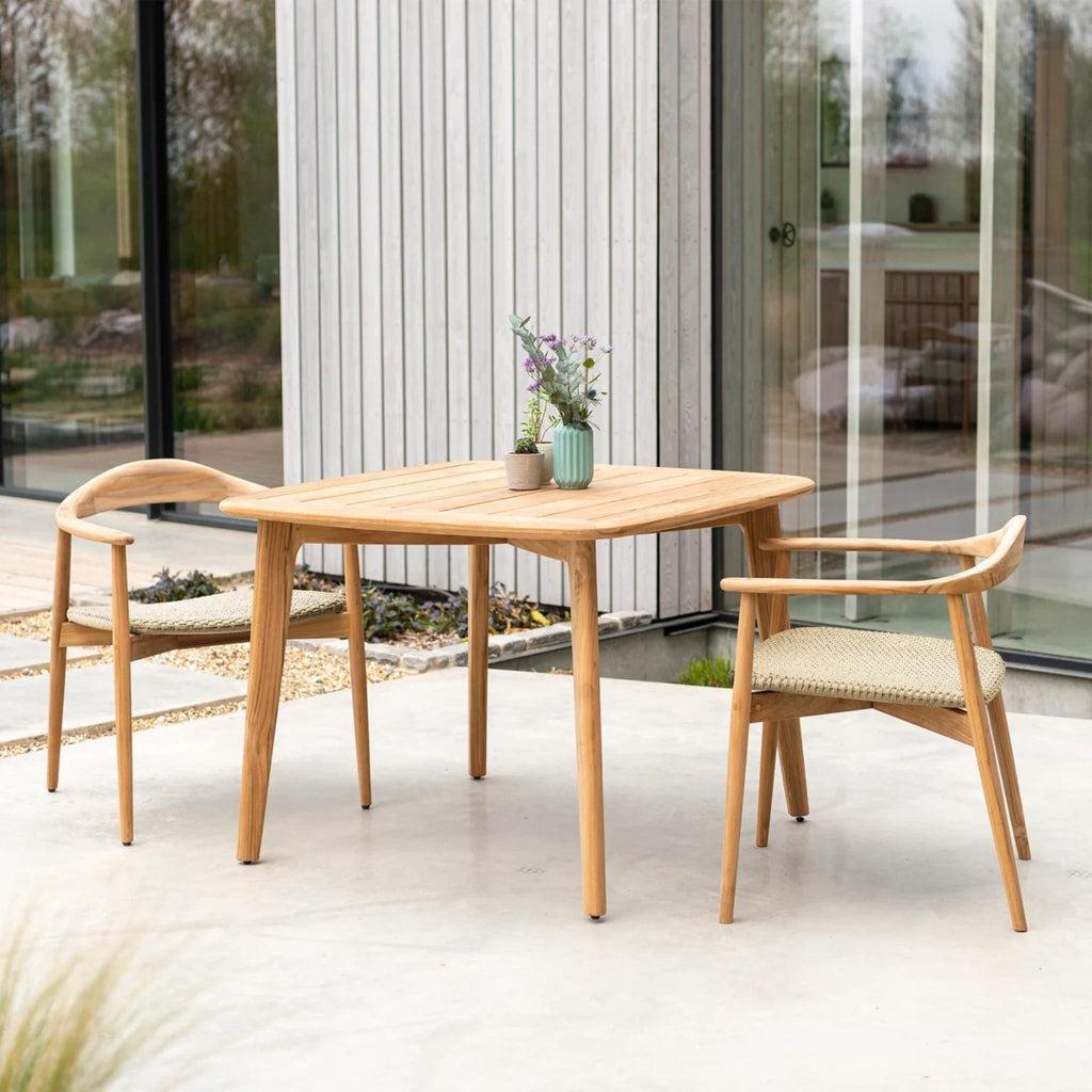 Spisebord 1 x 1 | Teak | Dana-Bord-Alexander Rose-Kvalitetstid AS