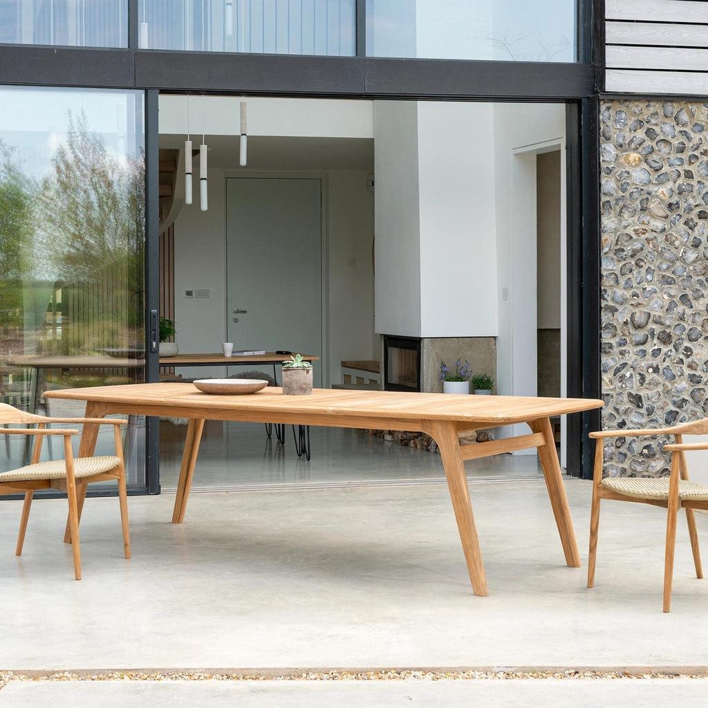 Spisebord (2.7m x 1m) | Teak | Dana-Bord-Alexander Rose-Kvalitetstid AS