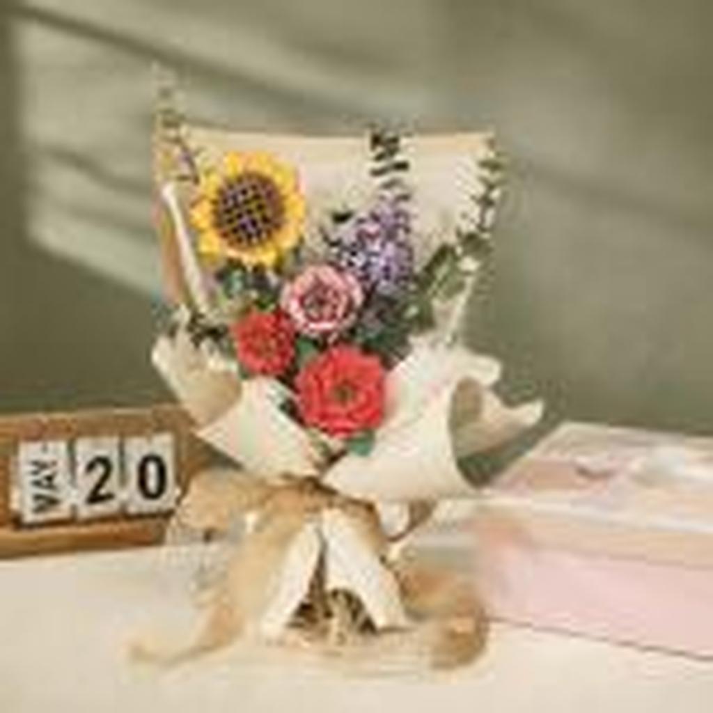 Rowood Syrin 3D Puslespill i Tre Realistisk Blomst Med 154 Biter Perfekt For Hobbyister-Robotime-Kvalitetstid AS