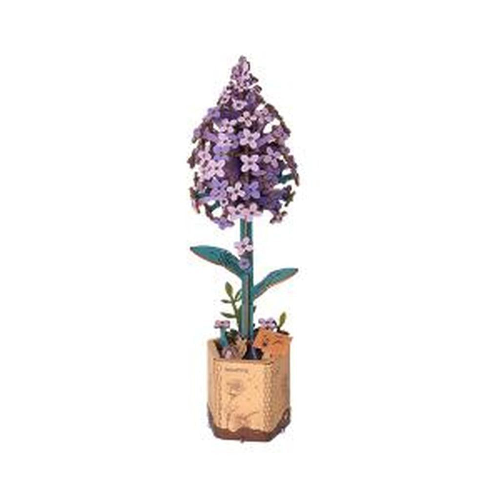 Rowood Syrin 3D Puslespill i Tre Realistisk Blomst Med 154 Biter Perfekt For Hobbyister-Robotime-Kvalitetstid AS