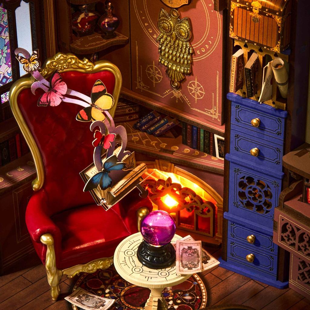 Magic Fantasy Corner Rolife Bokhylle Magisk Diorama Innlegg For Hobbyister Og Modellbyggere-Robotime-Kvalitetstid AS