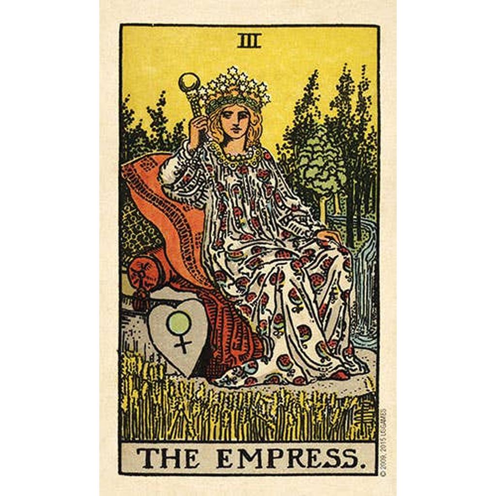 Tarotkort Smith Waite Centennial Med Tinboks US Games Nøye Reproduksjon For Tarotentusiaster Og Samlere-Kortstokker-Cardshouse-Kvalitetstid AS