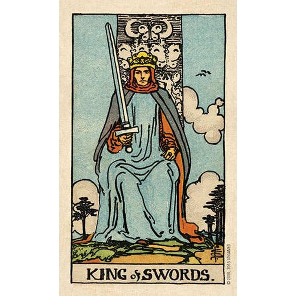Tarotkort Smith Waite Centennial Med Tinboks US Games Nøye Reproduksjon For Tarotentusiaster Og Samlere-Kortstokker-Cardshouse-Kvalitetstid AS