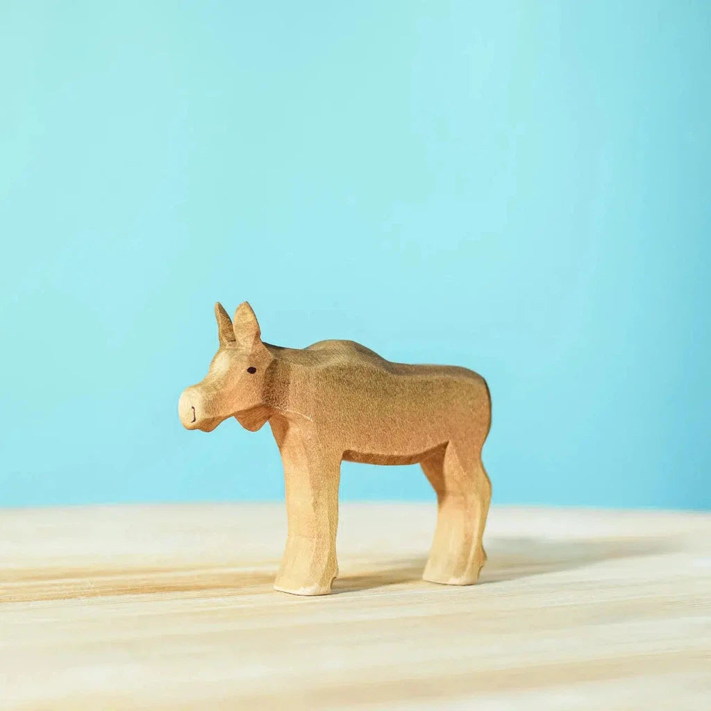 Trefigur | Elg | Kalv-Trefigurer-Bumbu Toys-Kvalitetstid AS