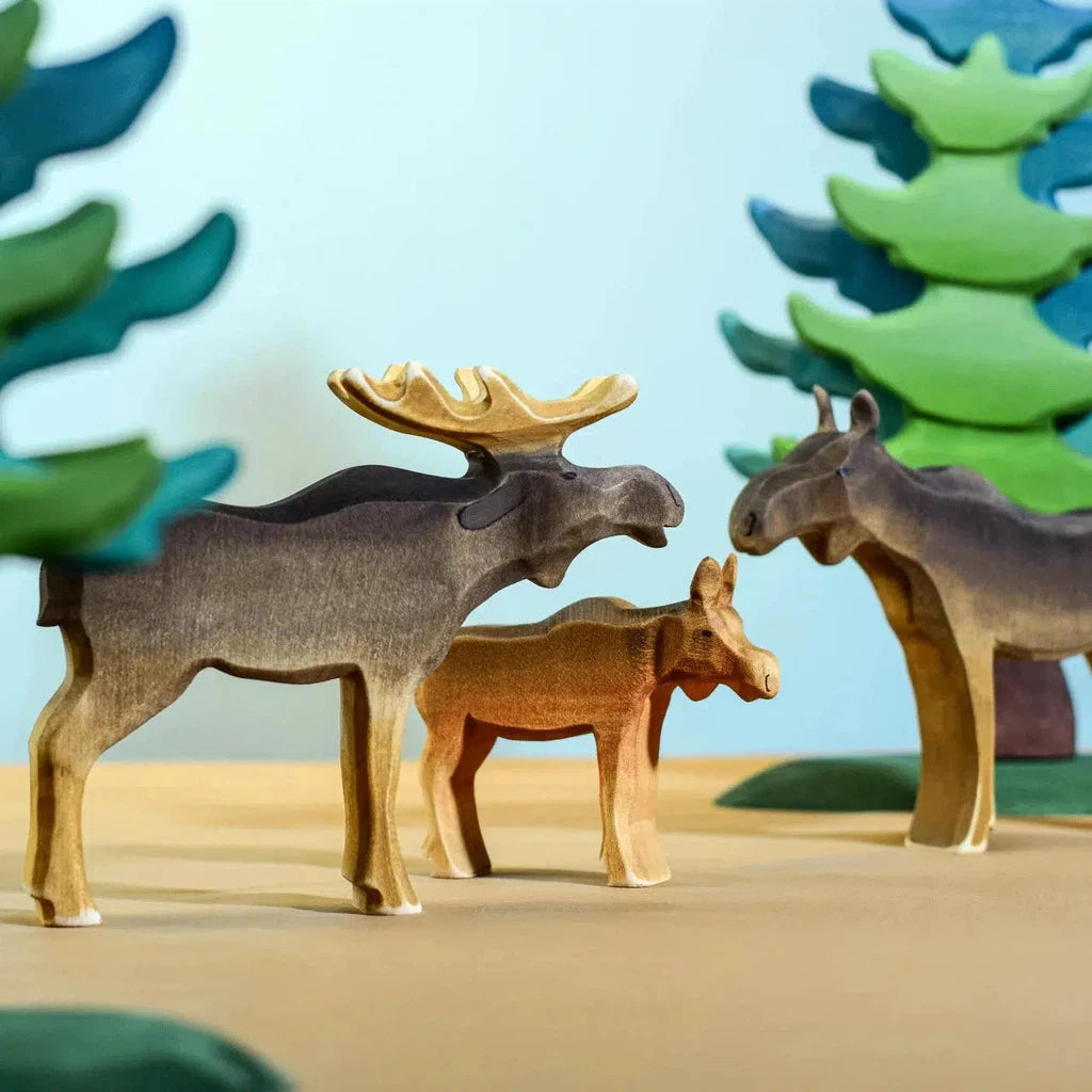Trefigur | Elgokse-Trefigurer-Bumbu Toys-Kvalitetstid AS