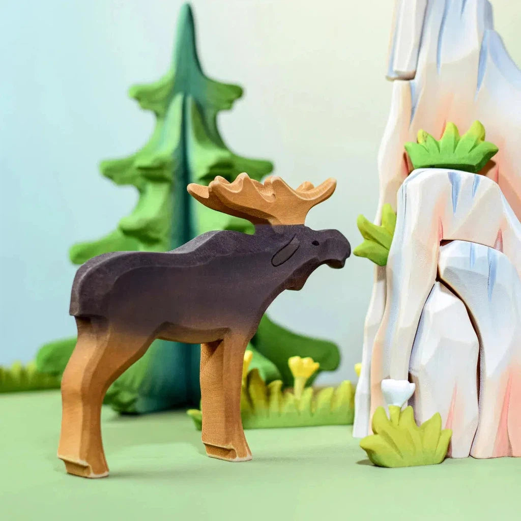 Trefigur | Elgokse-Trefigurer-Bumbu Toys-Kvalitetstid AS