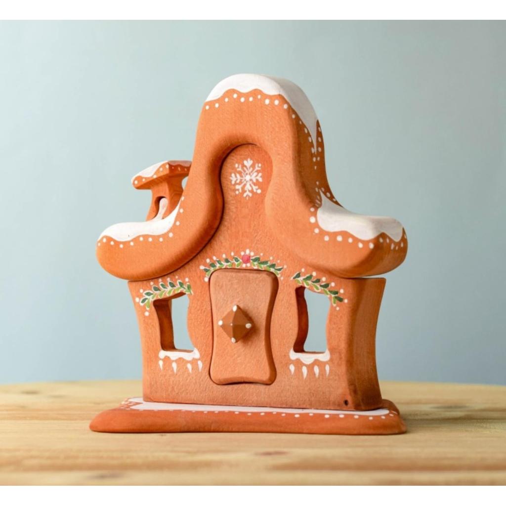 Trefigur | Pepperkakehus-Trefigurer-Bumbu Toys-Kvalitetstid AS