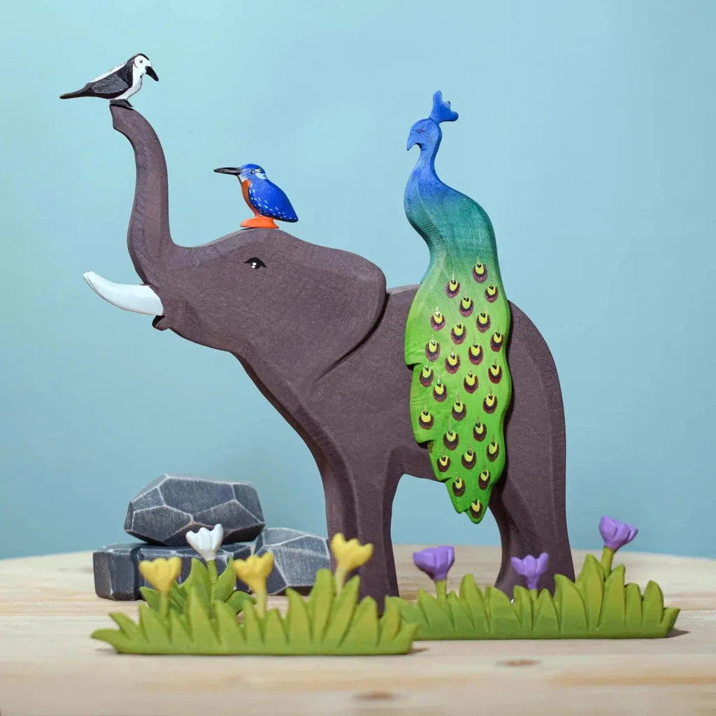 Trefigur | Isfugl | Kingfisher-Trefigurer-Bumbu Toys-Kvalitetstid AS