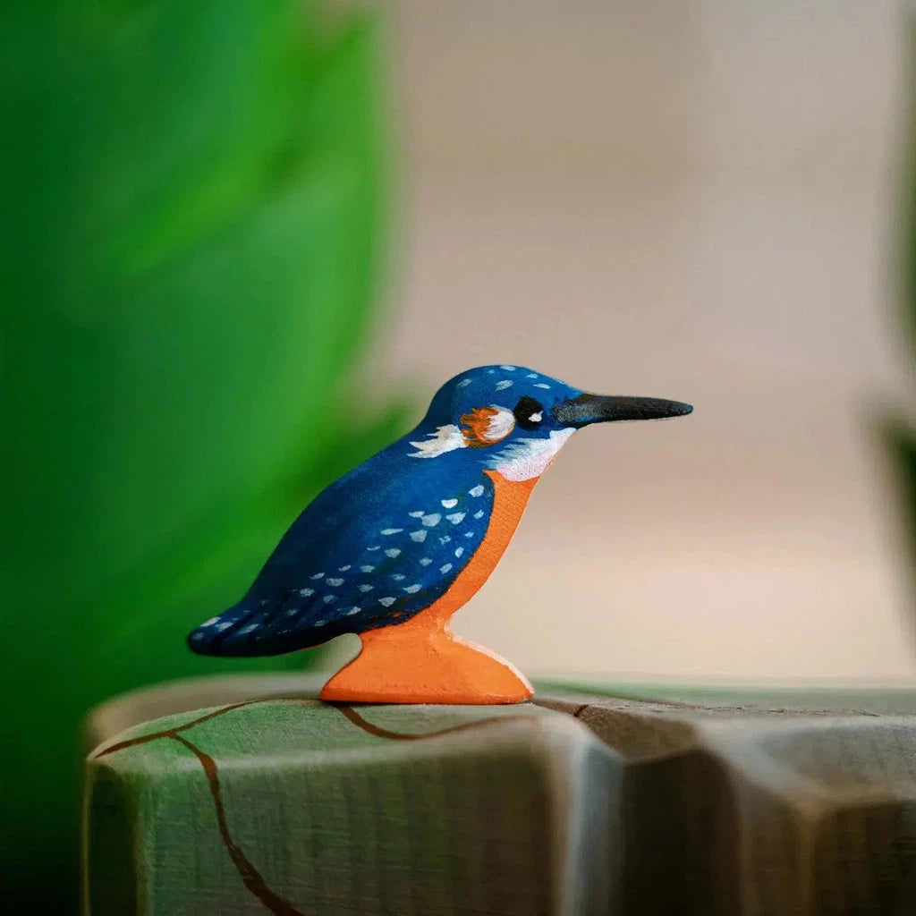Trefigur | Isfugl | Kingfisher-Trefigurer-Bumbu Toys-Kvalitetstid AS