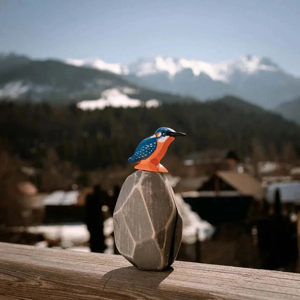 Trefigur | Isfugl | Kingfisher-Trefigurer-Bumbu Toys-Kvalitetstid AS