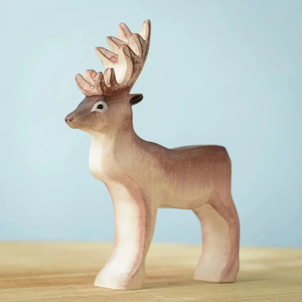 Trefigur | Reinsdyr-Trefigurer-Bumbu Toys-Kvalitetstid AS
