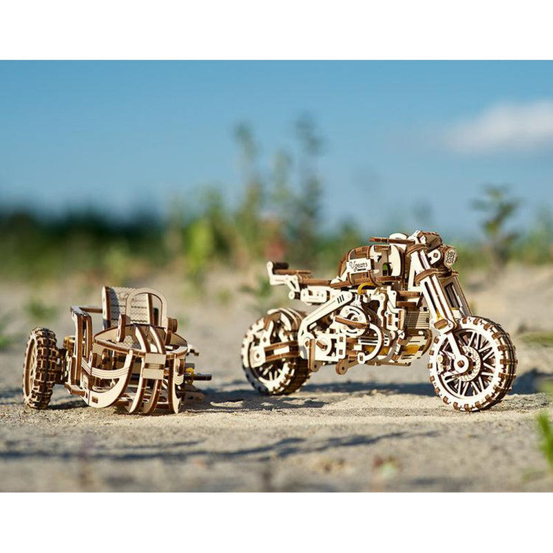 Scrambler Bike | Motorsykkel med sidevogn-Byggesett-Ugears-Kvalitetstid AS