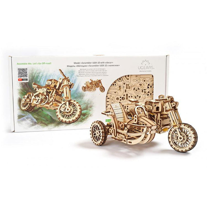 Scrambler Bike | Motorsykkel med sidevogn-Byggesett-Ugears-Kvalitetstid AS