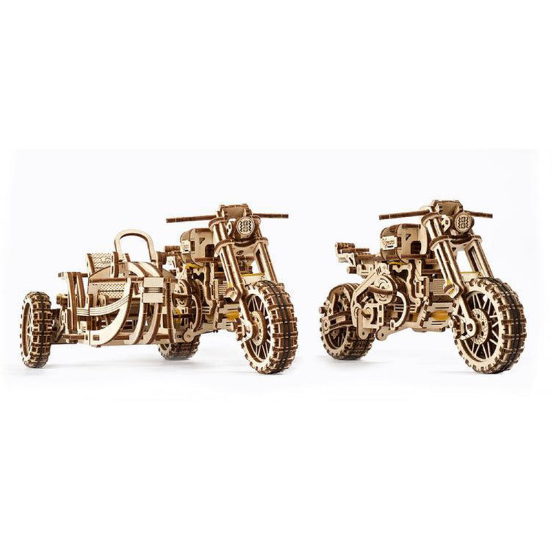 Scrambler Bike | Motorsykkel med sidevogn-Byggesett-Ugears-Kvalitetstid AS