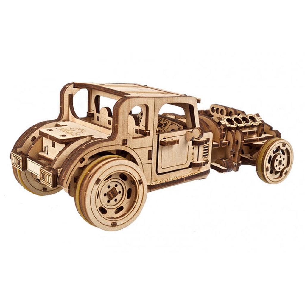 Hot Rod | Furious Mouse-Byggesett - mekaniske-Ugears-Kvalitetstid AS