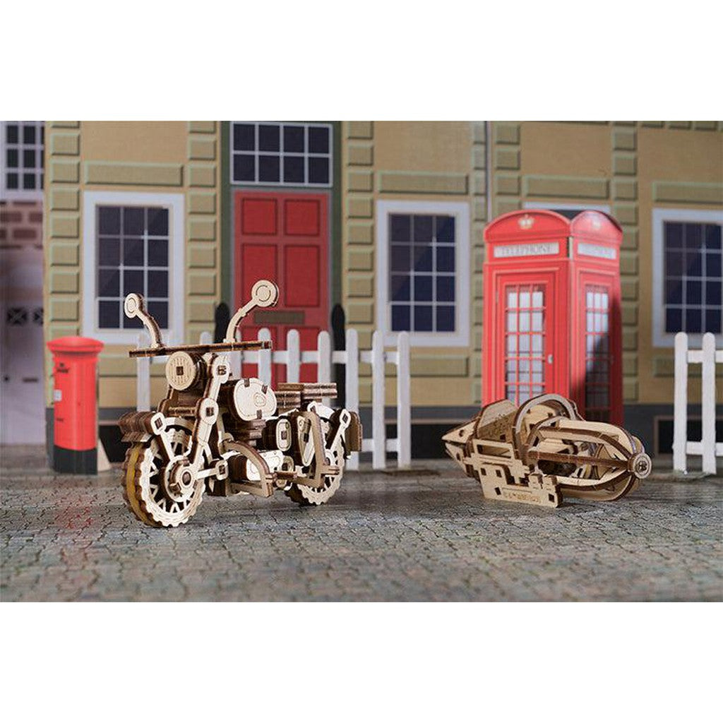 Hagrid´s Flying motorbike | Gygrid´s Flygende motorsykkel| Harry Potter-Byggesett-Ugears-Kvalitetstid AS