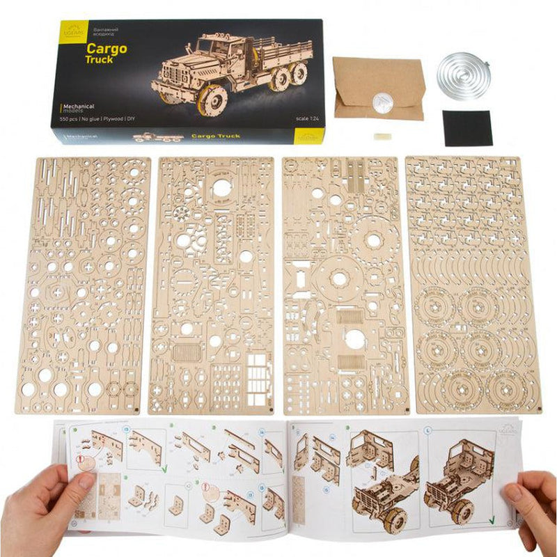 Cargo Truck | Lastebil-Byggesett - mekaniske-Ugears-Kvalitetstid AS