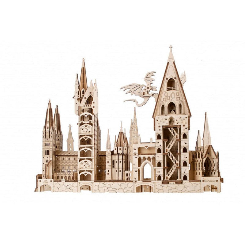 Hogwart | Galtvort | Harry Potter-Byggesett - mekaniske-Ugears-Kvalitetstid AS