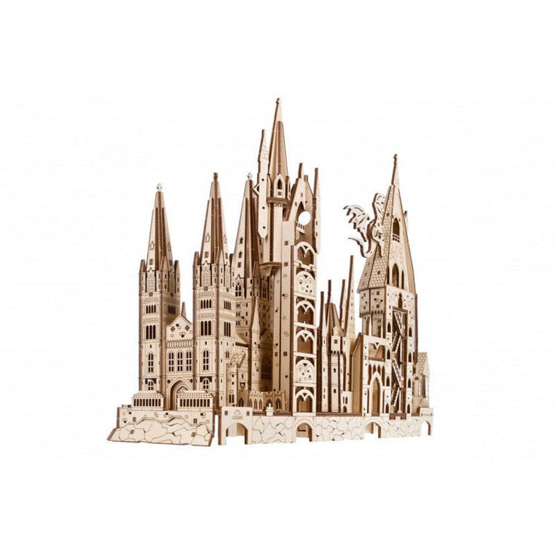 Hogwart | Galtvort | Harry Potter-Byggesett - mekaniske-Ugears-Kvalitetstid AS