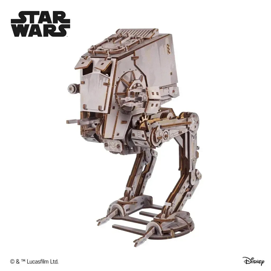 AT ST Walker Med Ekte Mekanikk For Star Wars Fans Ny-Ugears-Kvalitetstid AS