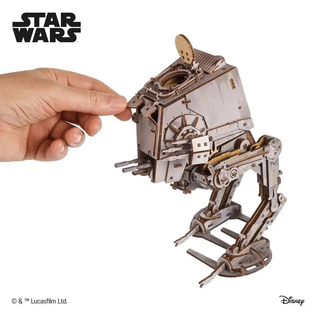 AT ST Walker Med Ekte Mekanikk For Star Wars Fans Ny-Ugears-Kvalitetstid AS