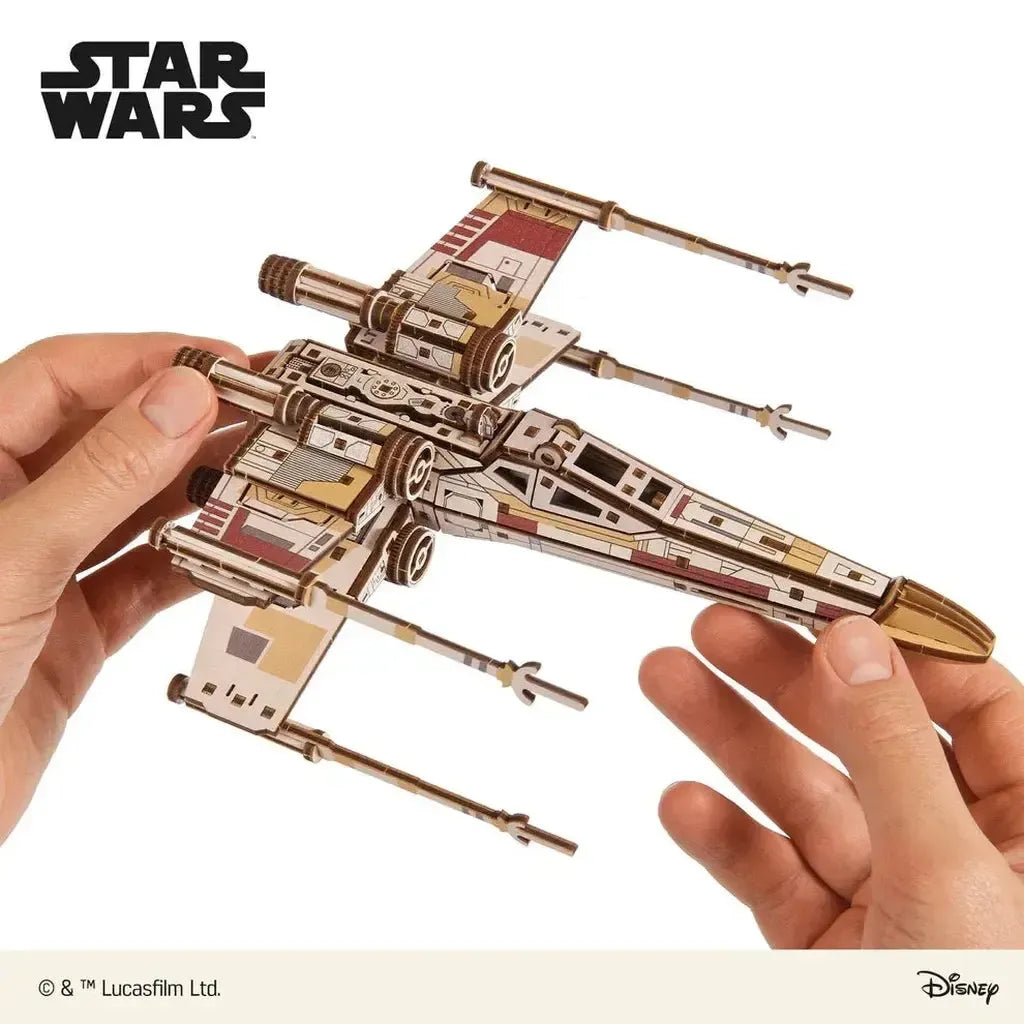 Ugears X Wing Starfighter Modell Med Bevegelse Pendel-Ugears-Kvalitetstid AS