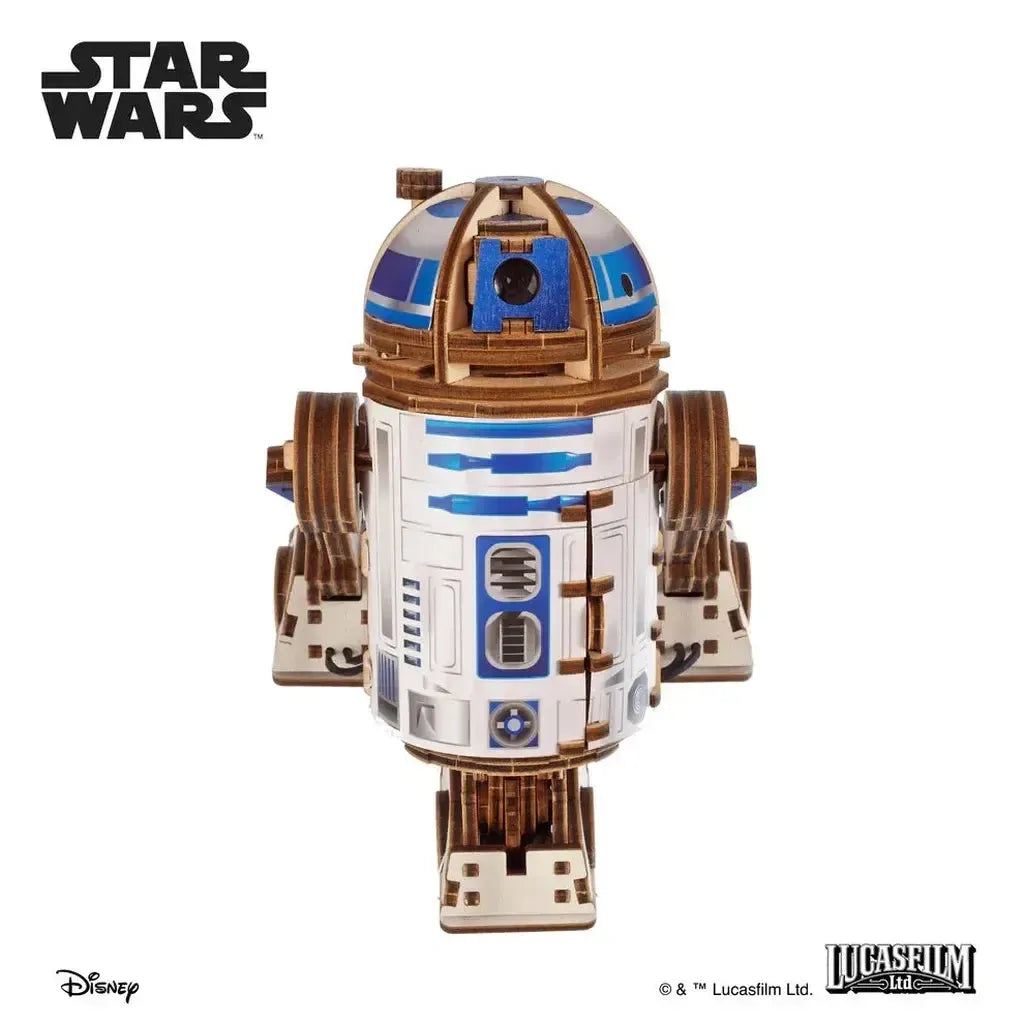 Ugears Star Wars R2-D2 Modell For Fans LED Prosjektor-Ugears-Kvalitetstid AS