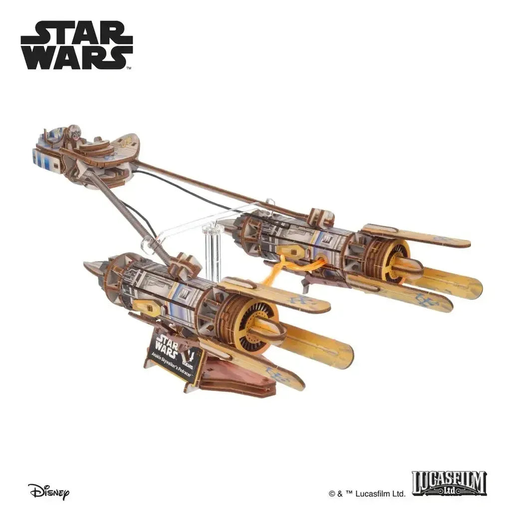Ugears Star Wars Skywalker Pod Racer Modell Med Motorer-Ugears-Kvalitetstid AS