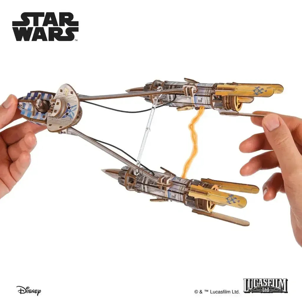 Ugears Star Wars Skywalker Pod Racer Modell Med Motorer-Ugears-Kvalitetstid AS