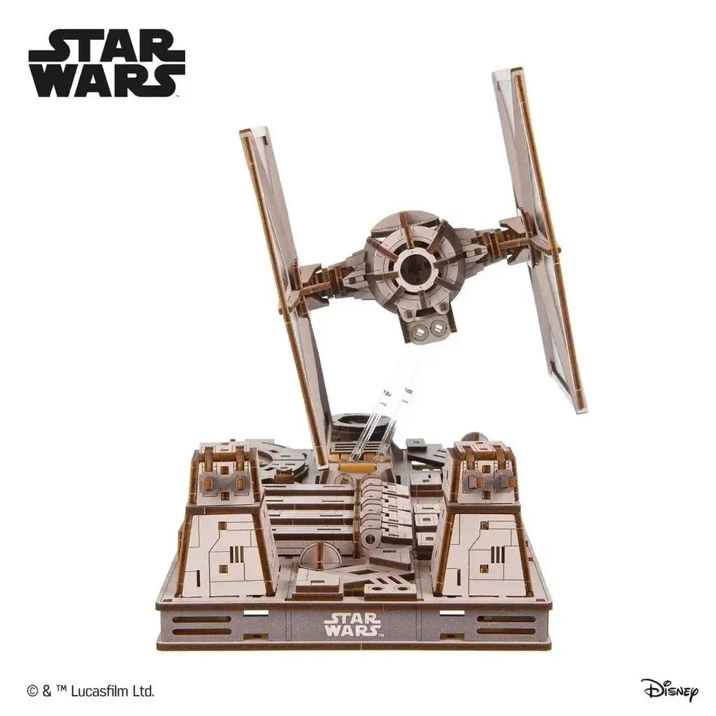 Ugears Tie Fighter Med Magnetisk Base Detaljert Modell-Ugears-Kvalitetstid AS