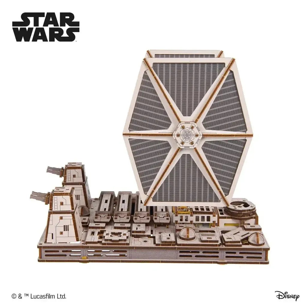 Ugears Tie Fighter Med Magnetisk Base Detaljert Modell-Ugears-Kvalitetstid AS