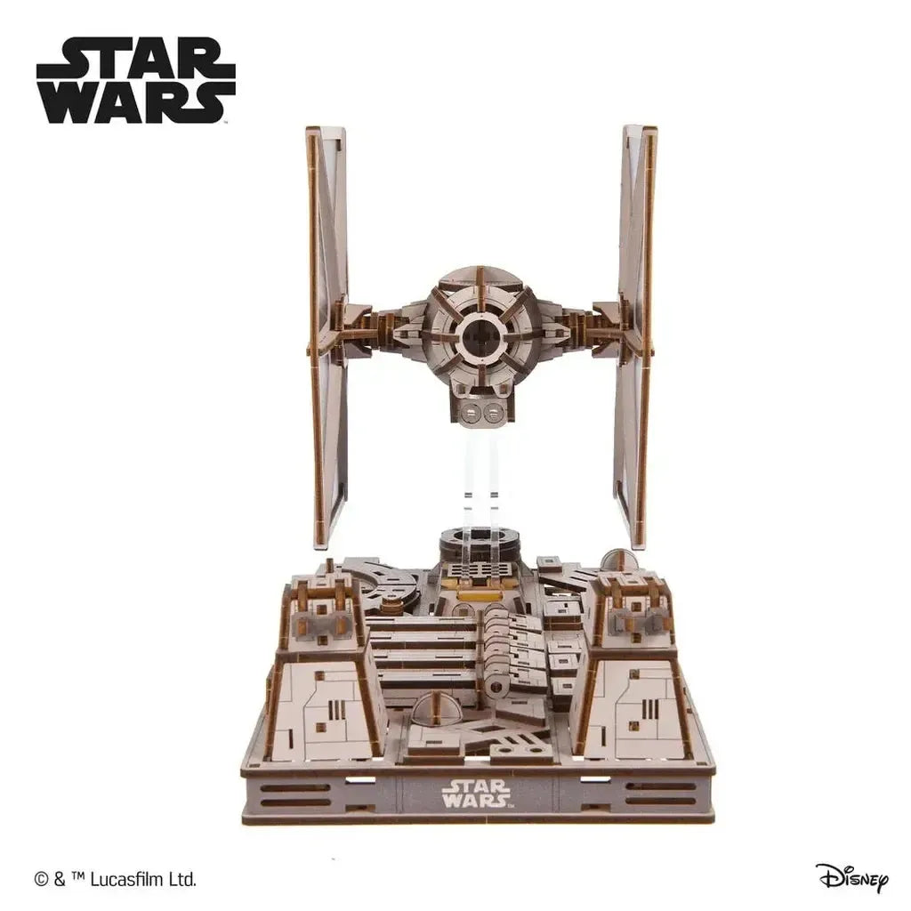 Ugears Tie Fighter Med Magnetisk Base Detaljert Modell-Ugears-Kvalitetstid AS