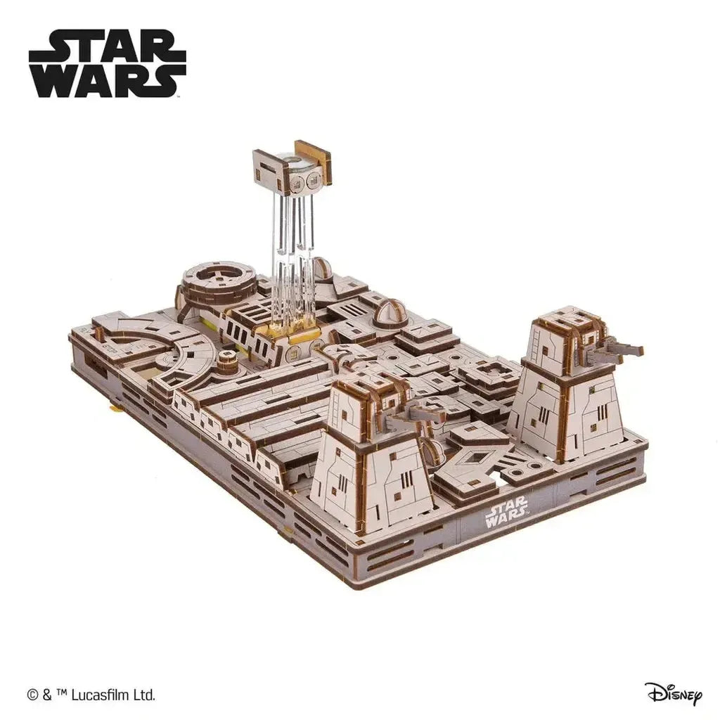 Ugears Tie Fighter Med Magnetisk Base Detaljert Modell-Ugears-Kvalitetstid AS