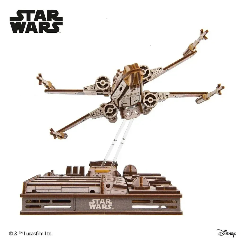 Ugears X Wing Starfighter Modell Med Bevegelse Pendel-Ugears-Kvalitetstid AS