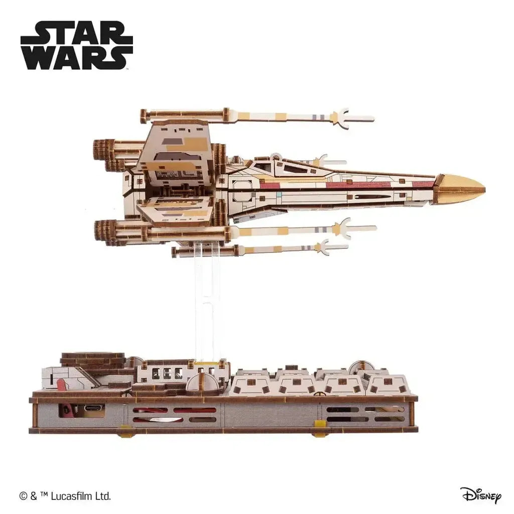 Ugears X Wing Starfighter Modell Med Bevegelse Pendel-Ugears-Kvalitetstid AS
