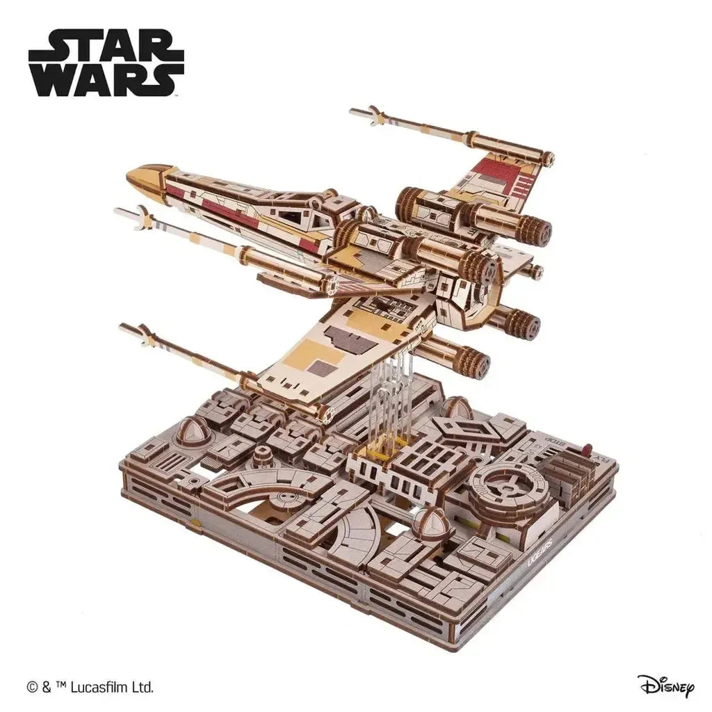Ugears X Wing Starfighter Modell Med Bevegelse Pendel-Ugears-Kvalitetstid AS