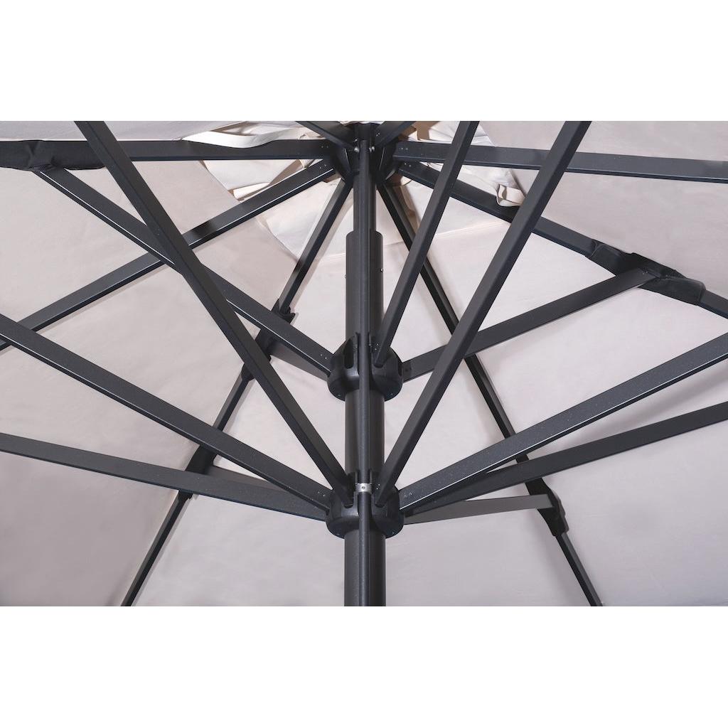 Parasoll Verona Dark – teleskopparasoll for terrasse og uteservering | Scolaro | Scolaro