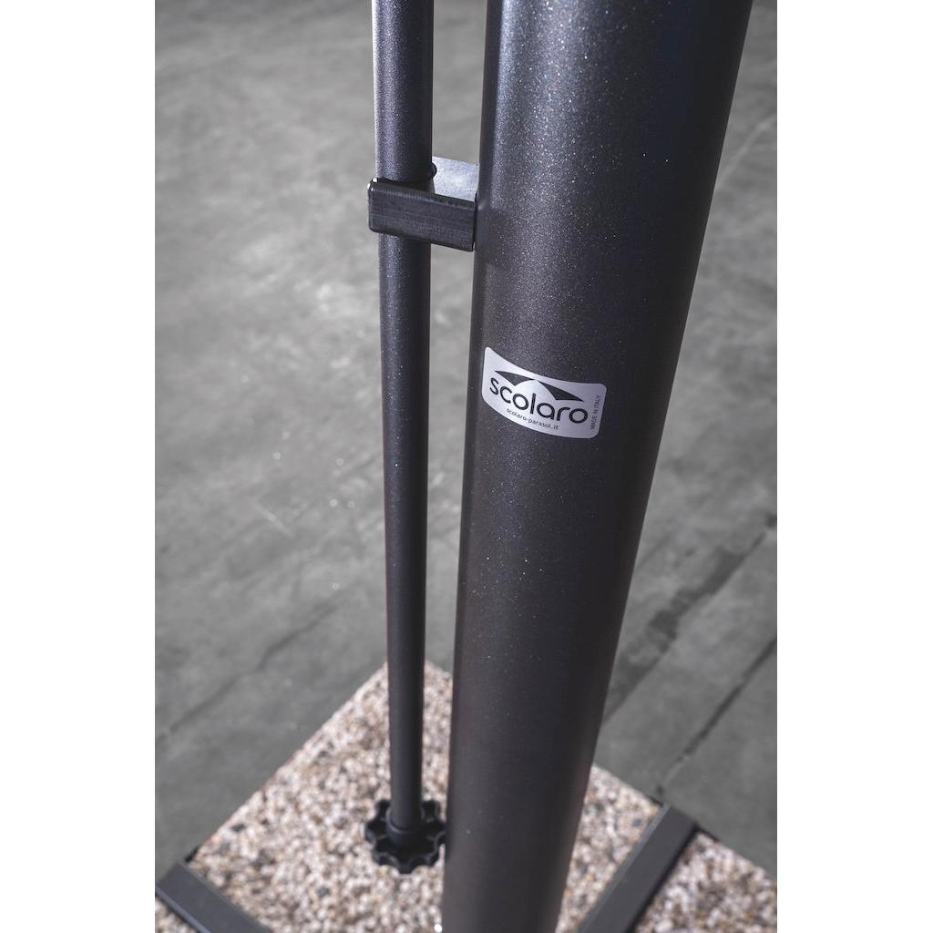 Parasoll Verona Dark – teleskopparasoll for terrasse og uteservering | Scolaro | Scolaro