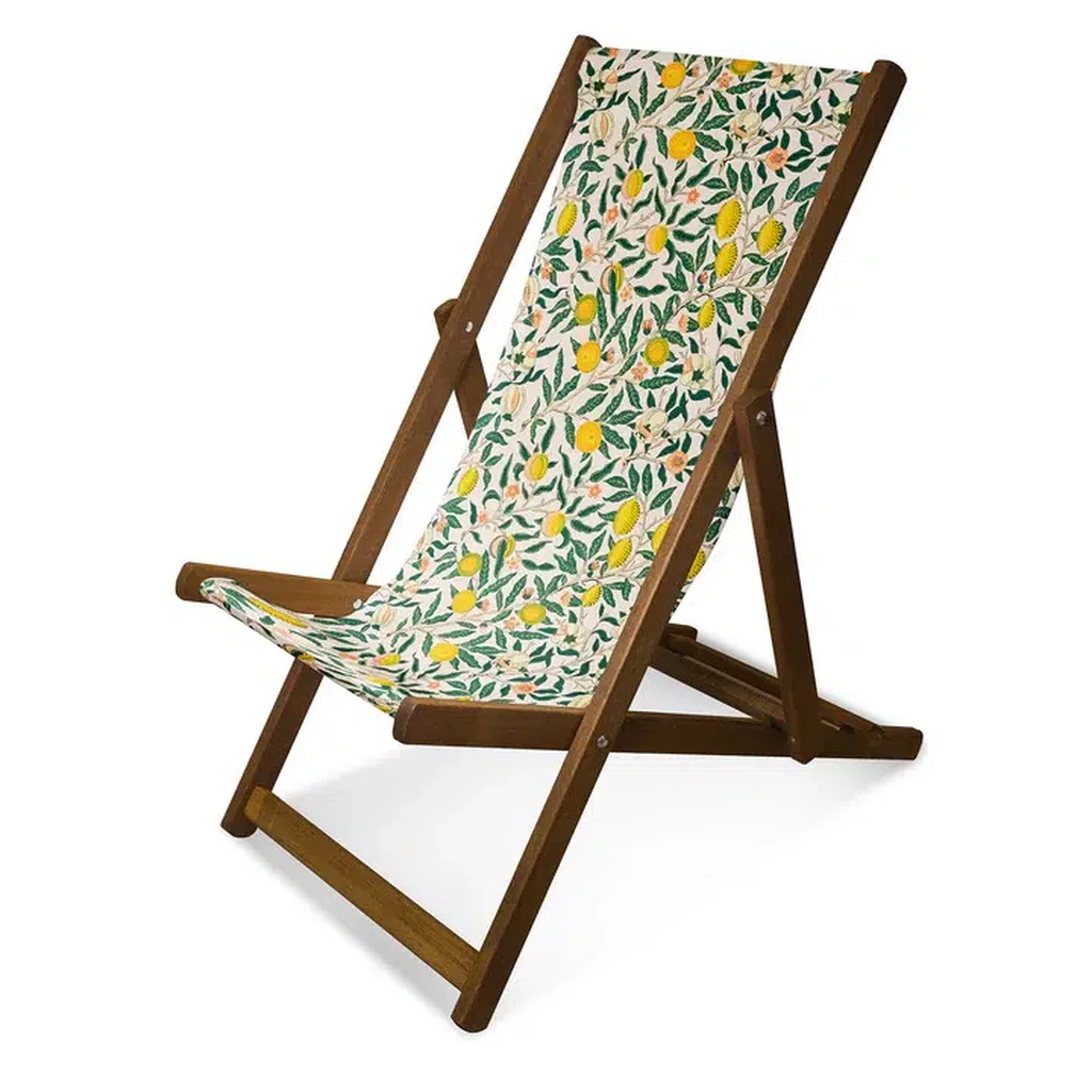 Fluktstol | William Morris design-Fluktstoler stoff-Southsea Deckchairs-WJN21124-Kvalitetstid AS
