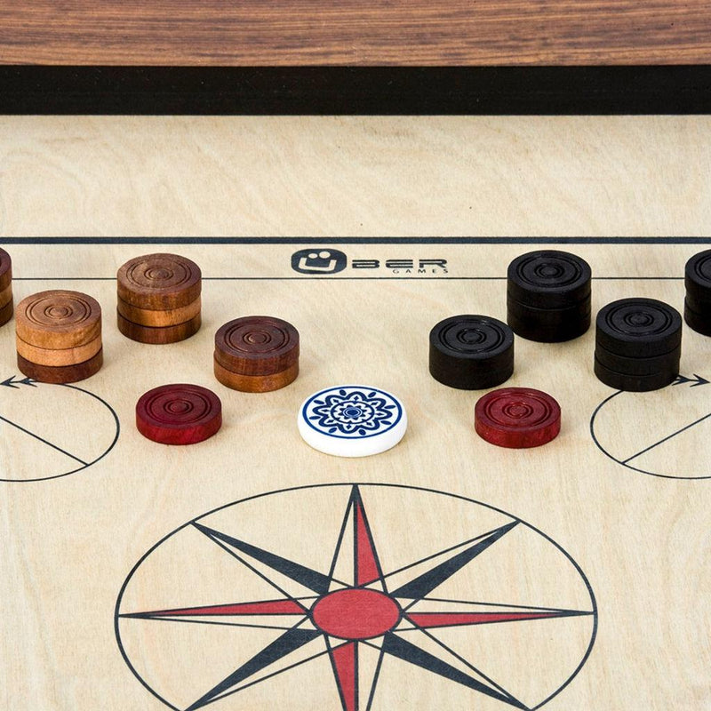 Carrom brikker-Carrom tilbehør-Uber Games-Kvalitetstid AS