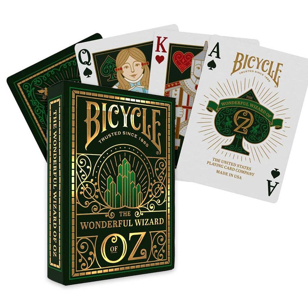 Wizard Of Oz Spillekort Bicycle Gullfolie Forpakning-Kortstokker-Cardshouse-Kvalitetstid AS