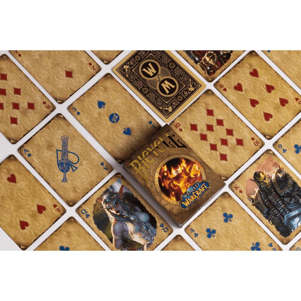 World Of Warcraft Classic Spillekort Fra Bicycle Pokerstørrelse Med USPCC Kvalitetsdesign For Samlere Og Gamere-Kortstokker-Cardshouse-Kvalitetstid AS