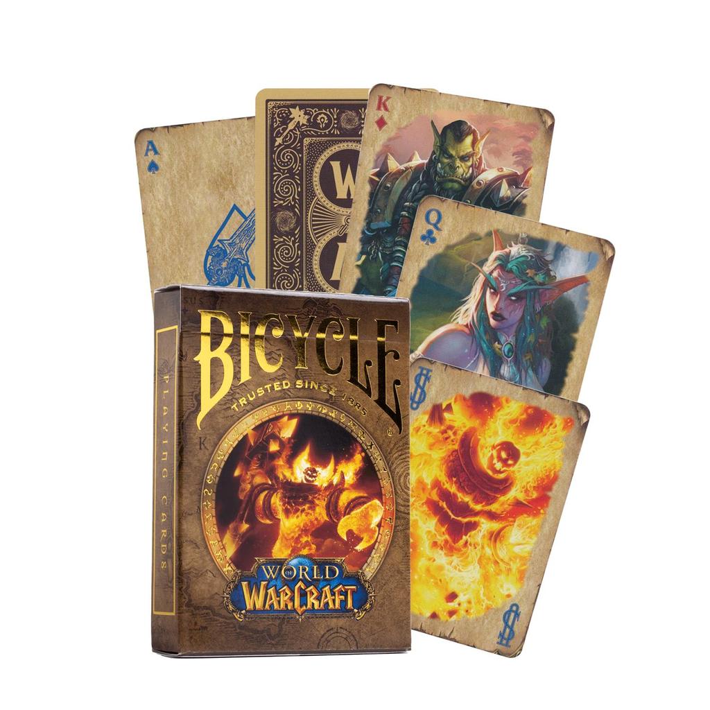 World Of Warcraft Classic Spillekort Fra Bicycle Pokerstørrelse Med USPCC Kvalitetsdesign For Samlere Og Gamere-Kortstokker-Cardshouse-Kvalitetstid AS