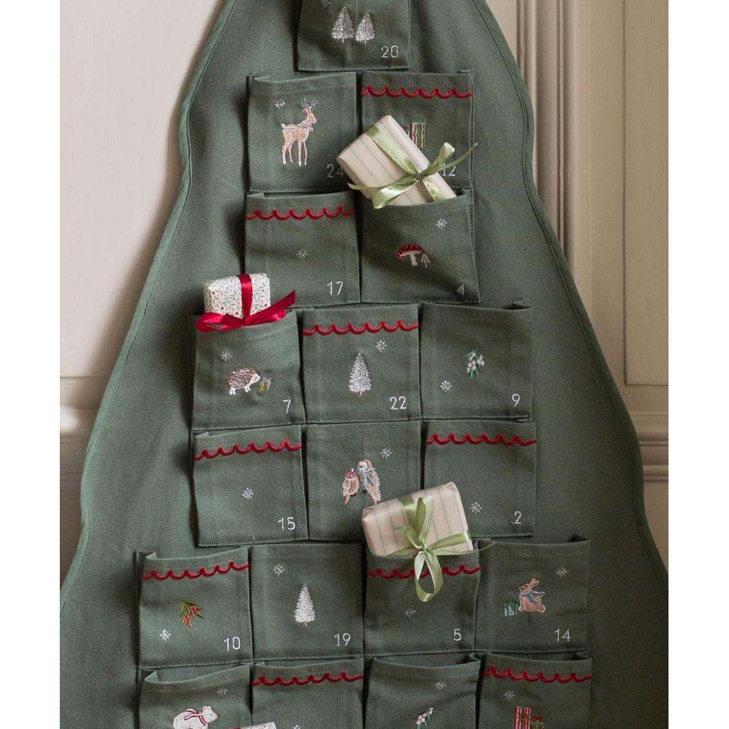 Adventskalender Juletreformet Stor Gjenbrukbar | Avery Row | Avery Row