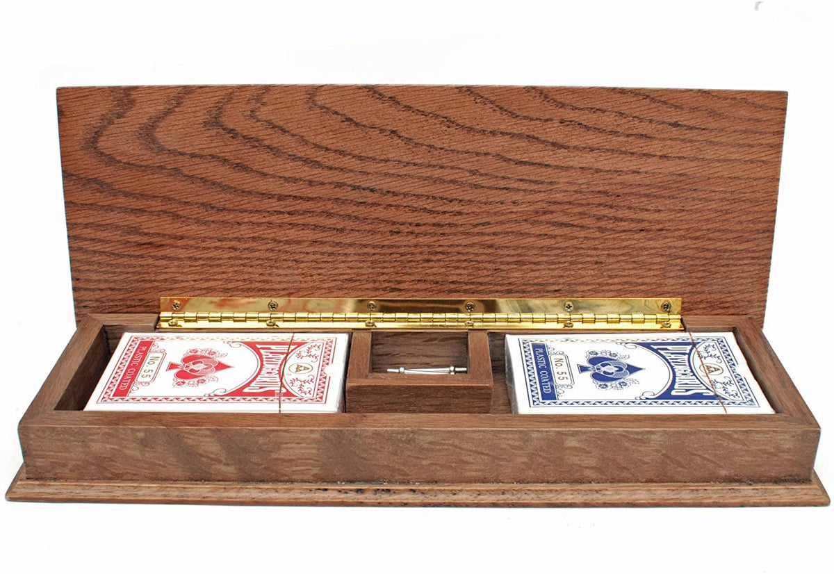 Cribbage i massiv eik – eksklusivt 3-spors sett | WE Games