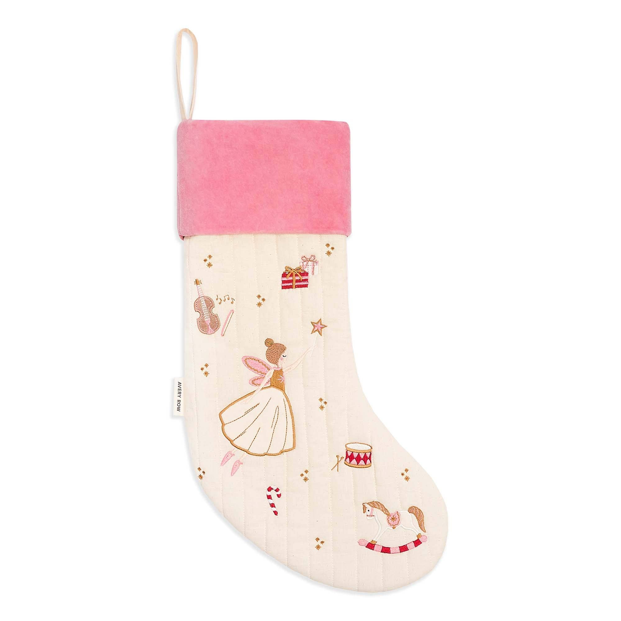 Christmas Stocking - Sugar Plum Fairy-Avery Row-Kvalitetstid AS
