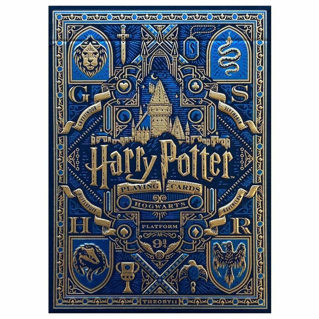Harry Potter Ravenclaw Blå Theory11 Spillkort Premium-Kortstokker-Cardshouse-Kvalitetstid AS
