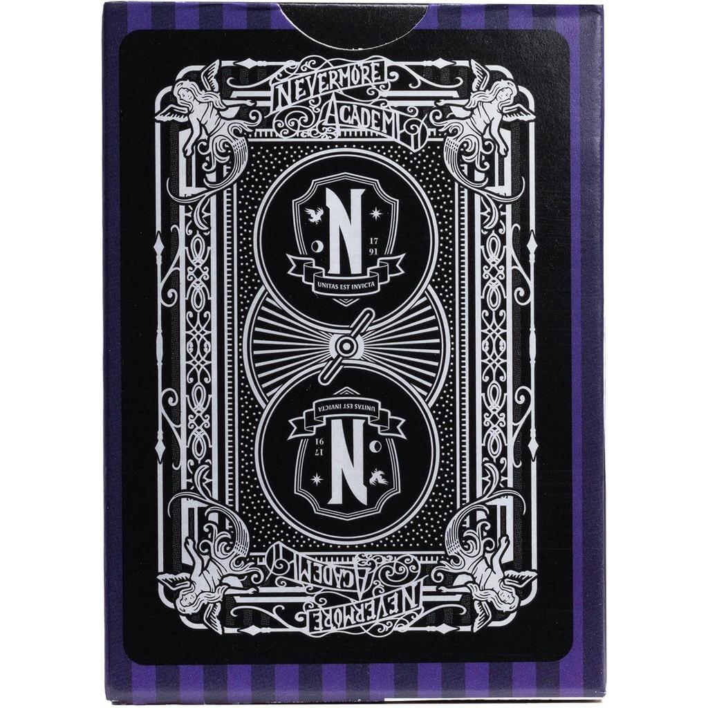 Bicycle Wednesday Addams Spillekort Nevermore Akademiet-Kortstokker-Cardshouse-Kvalitetstid AS
