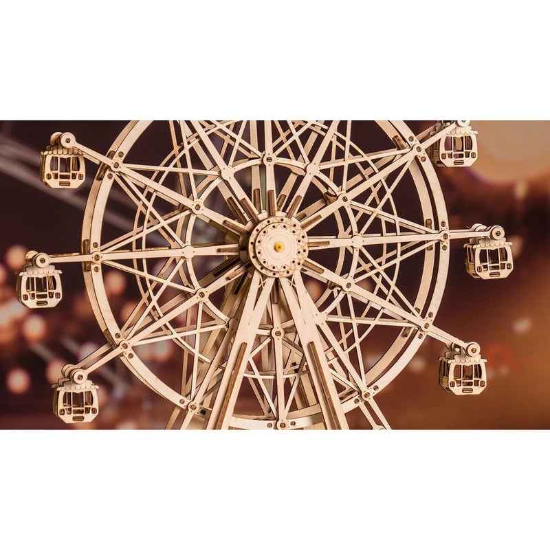 Ferris Wheel | Pariserhjul med musikkboks-Byggesett - mekaniske-Robotime-Kvalitetstid AS